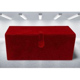 atorakushon Set Of 4 Cream-Coloured  & Red Solid Jewellery Organizer-46
