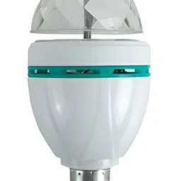 ENORMITY White & Green Textured Semi Sphere Disco Ball-16
