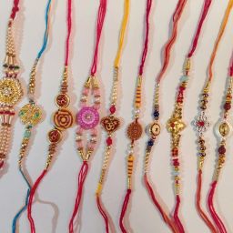 Rudraksh LRakhiCombo101 Yarn Rakhi Set-16