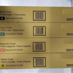 FINEJET SC2020 Toner Cartridge Compitable with Xerox DocuCentre SC2020 Black + Tri Color Combo Pack Ink Cartridge-image-56