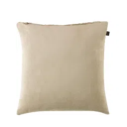GM Brown Set of Single Checked Square Cushion Cover image 2