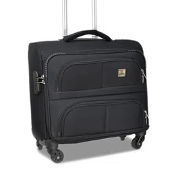 SWISS MILITARY Set Of 2 Textured Soft-Sided Small Trolley Overnighter & Laptop Backpack image 3
