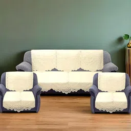 kuber industries Cotton Floral 3+1+1 Seater Sofa Cover-picture-26