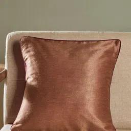 Fabindia Maroon & Copper-Toned Square Cushion Cover-picture-47
