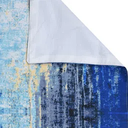 AEROHAVEN Blue & Grey Digital Printed Rectangular Table Runner image 2