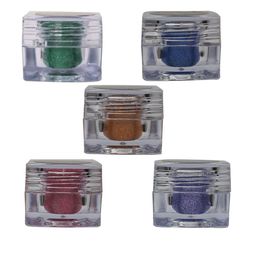 Veoni BELLE Set of 5 Holographic Ultra Fine Iridescent Laser Glitter Eyeshadow - 5 g each-6