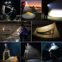 renmax 2 in 1 Bright Head Torch Weatherproof LED Flash Spotlight M951 Torch image 5