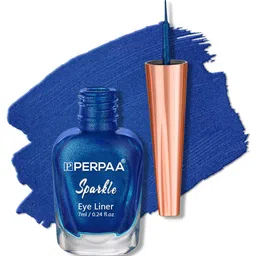 PERPAA Sparkle Absolute Shine Long Lasting Waterproof Eyeliner 7ml - Royal Blue 07-21