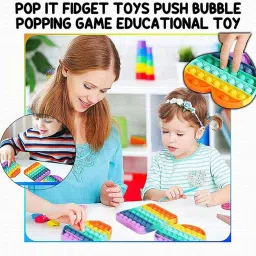 4gx Pop It Fidget Toys, Push Pop Bubble Fidget Sensory Toy image 5
