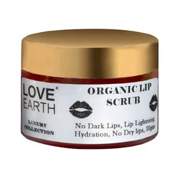 LOVE EARTH Luxury Collection Organic Lip Scrub with Cocoa Butter & Argan Oil - 30 g-16