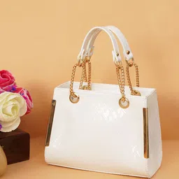 FABBHUE PU Structured Shoulder Bag image 1