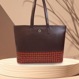 Caprese Textured Structured Shoulder Bag image 1