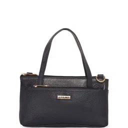 Stamp Textured Leather Structured Handheld Bag-18