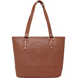 YOYOWING Textured Oversized Structured Shoulder Bag-51