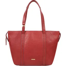 Hidesign Textured Oversized Leather Structured Shoulder Bag image 2