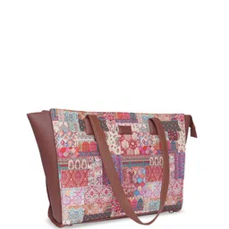 ZOUK Ethnic Motifs Printed Structured Shoulder Bag image 3