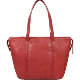 Hidesign Textured Oversized Leather Structured Shoulder Bag image 3