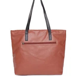 ASTRID Textured Dual Compartment Structured Shoulder Bag image 3