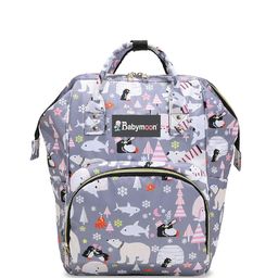 Babymoon Kids Printed Lightweight Diaper Bags-52