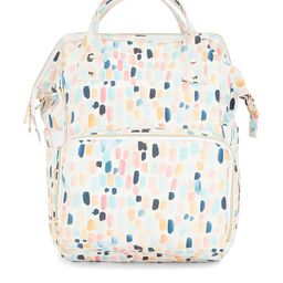 haus & kinder Printed Canvas Water Resistant 20L Diaper Backpack-27