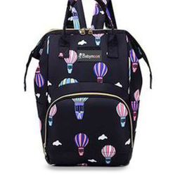 Babymoon Printed Waterproof Lightweight Diaper Bag-38