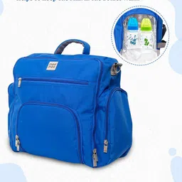 MeeMee Multi-Function Lightweight Fabric Diaper Bag image 5