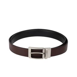 Kastner Men Brown Textured Formal Belt-image-50