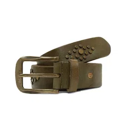 ART N VINTAGE Men Textured Leather Belt-picture-53