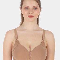 Tweens Full Coverage All Day Comfort Lightly Padded Cotton Minimizer Bra-picture-0
