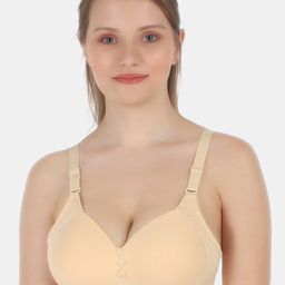 Tweens Full Coverage All Day Comfort Lightly Padded Cotton Minimizer Bra-picture-5
