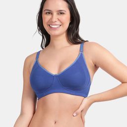 Envie Half Coverage Non-Padded Non-Wired Minimizer Bra-image-71