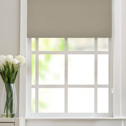 Deco Window Brown Black Out Roller Blinds-13