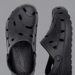 Red Tape Men Self Design Clogs-29
