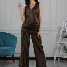 NEUDIS V-Neck Satin Top & Trouser-picture-55