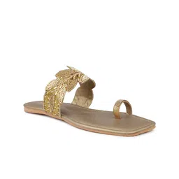 Inc 5 Embellished One Toe Flats-image-25