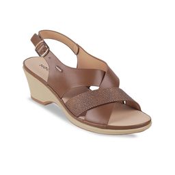 Mochi Synthetic Open Toe Block Heels-8