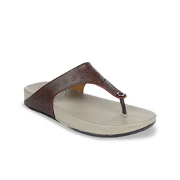 Liberty Open Toe Flats with Laser Cuts-6