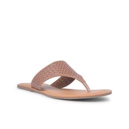Bata Women Open Toe Flats with Laser Cuts-image-59