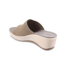 Mochi Textured Open Toe Comfort Heel Mules image 4