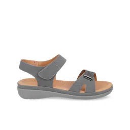 Mochi Textured Backstrap Suede Open Toe Flats image 5