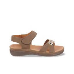 Mochi Textured Backstraps Suede Open Toe Flats image 5