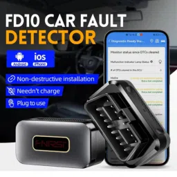 FNIRSI FD10 Smart Scanner OBD2 Code Reader OBD2 Diagnose Car Problems Quickly FD10 Clear Errors Fast Most Comprehensive OBD2 Scanner - RS8399FNIRSI FD10 Smart Scanner OBD2 Code Reader OBD2 Diagnose Car Problems Quickly FD10 Clear Errors Fast Most Comprehensive OBD2 Scanner - RS8399 image 4