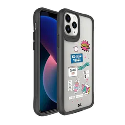 DailyObjects Adults Multicolor Printed Hybrid Clear Case Cover For iPhone 11 Pro-49