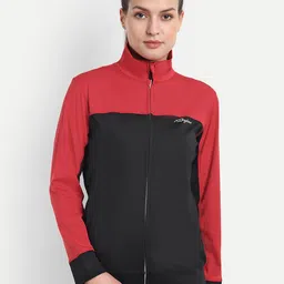 WAYLENE Colourblocked Lightweight Training or Gym Sporty Jacket-image-24