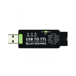 Waveshare FT232RNL USB-to-TTL Converter Industrial USB-to-TTL Adapter Multi Protection & Systems Support USB-to-TTL Converter For Industrial Applications - RS3047Waveshare FT232RNL USB-to-TTL Converter Industrial USB-to-TTL Adapter Multi Protection & Systems Support USB-to-TTL Converter For Industrial Applications - RS3047-22