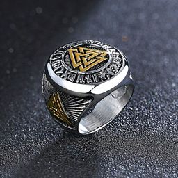 Yellow Chimes Men Silver-Toned & Rhodium-Plated Finger Ring-32