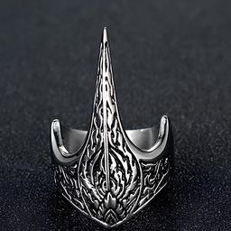 KARISHMA KREATIONS Armor Long Vintage Finger Ring-image-78