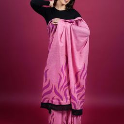 BUTA BUTI Abstract Printed Pure Cotton Saree-image-94