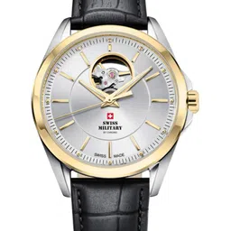 Swiss Military by Chrono Men Silver-Toned Dial Swiss Made Watch - SMA34085.36-image-42