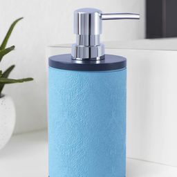 OBSESSIONS Teal Blue Textured Soap Dispenser 320ml-21